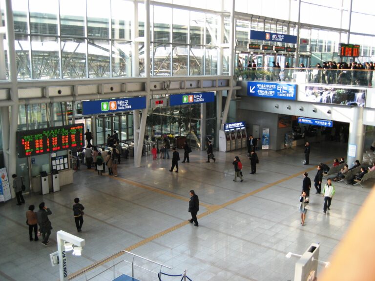 ソウル駅の改札ゲート