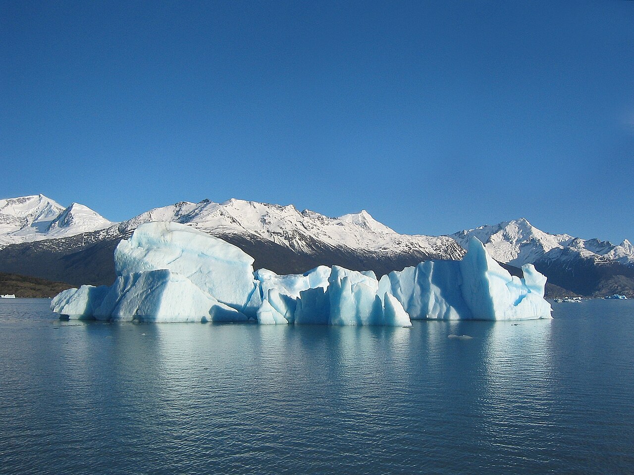 ペリト・モレノ氷河の氷壁