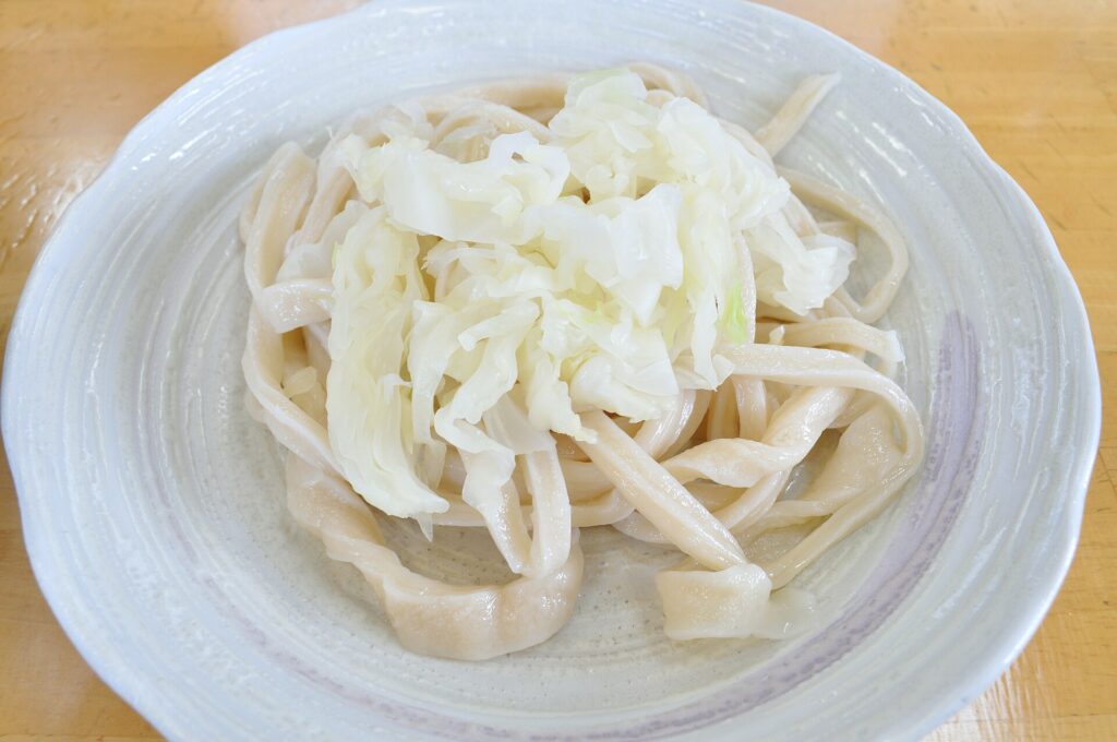 麺の太さ。これで硬い