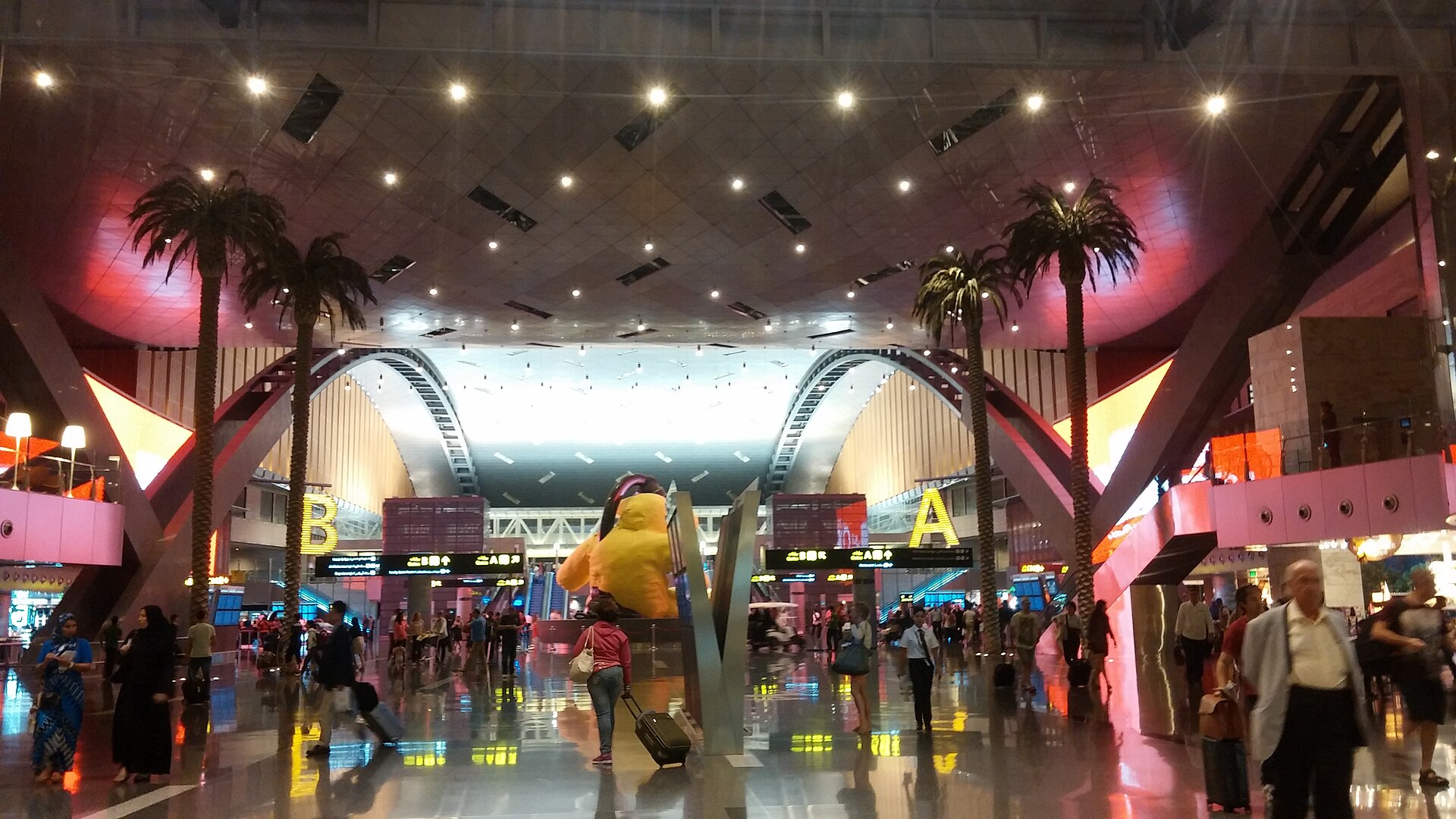 ドーハ・ハマド国際空港のターミナル