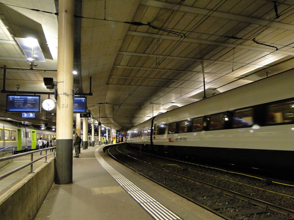 ベルン駅ホーム