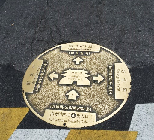 南大門市場の入口