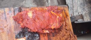 焼く前の肉（スヤの参考写真）