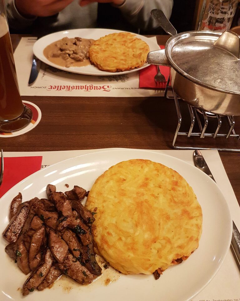 チューリッヒ風クリーム煮