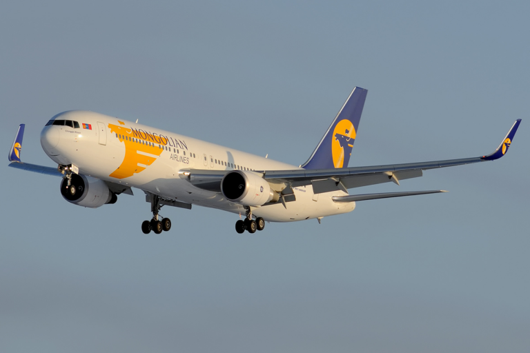 MIATモンゴル航空の機体