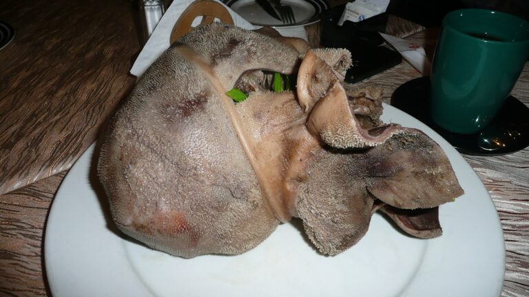 骨付きの羊肉