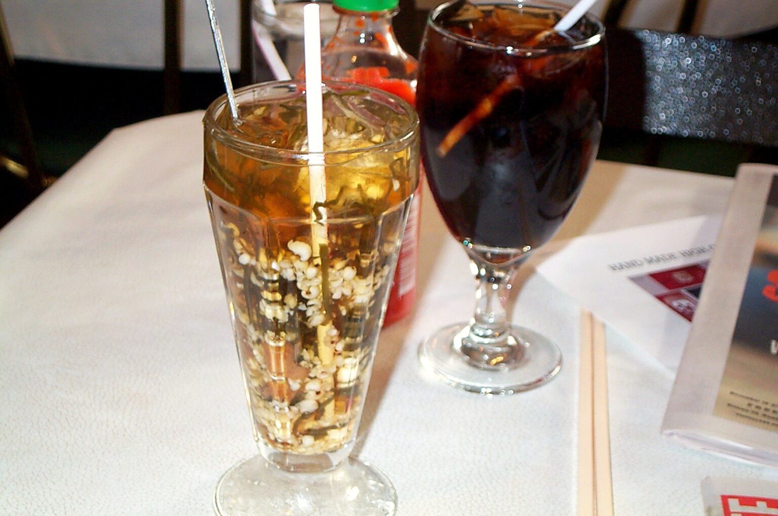 sâm bổ lượng（漢方の甘いスープ）のグラス（2000年）