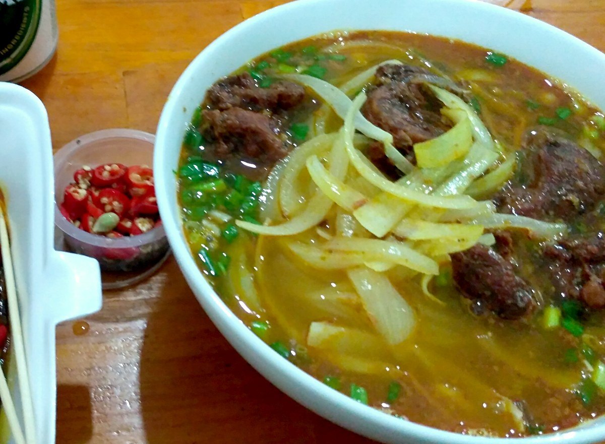 hủ tiếu bò kho。牛肉シチューの麺（2016年）
