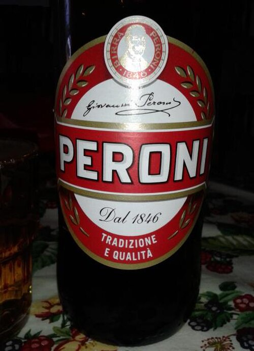 ペローニのビール