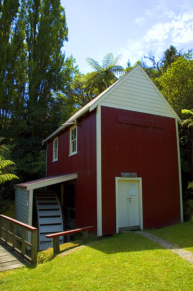 ニュージーランド北島マタヒウィのKawana flour mill